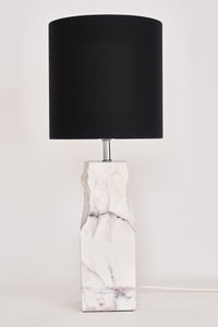 Quad Lilla Marble Lamp