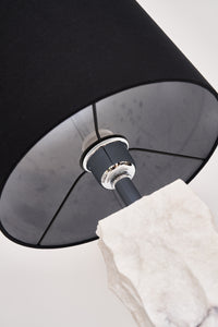 Quad Lilla Marble Lamp