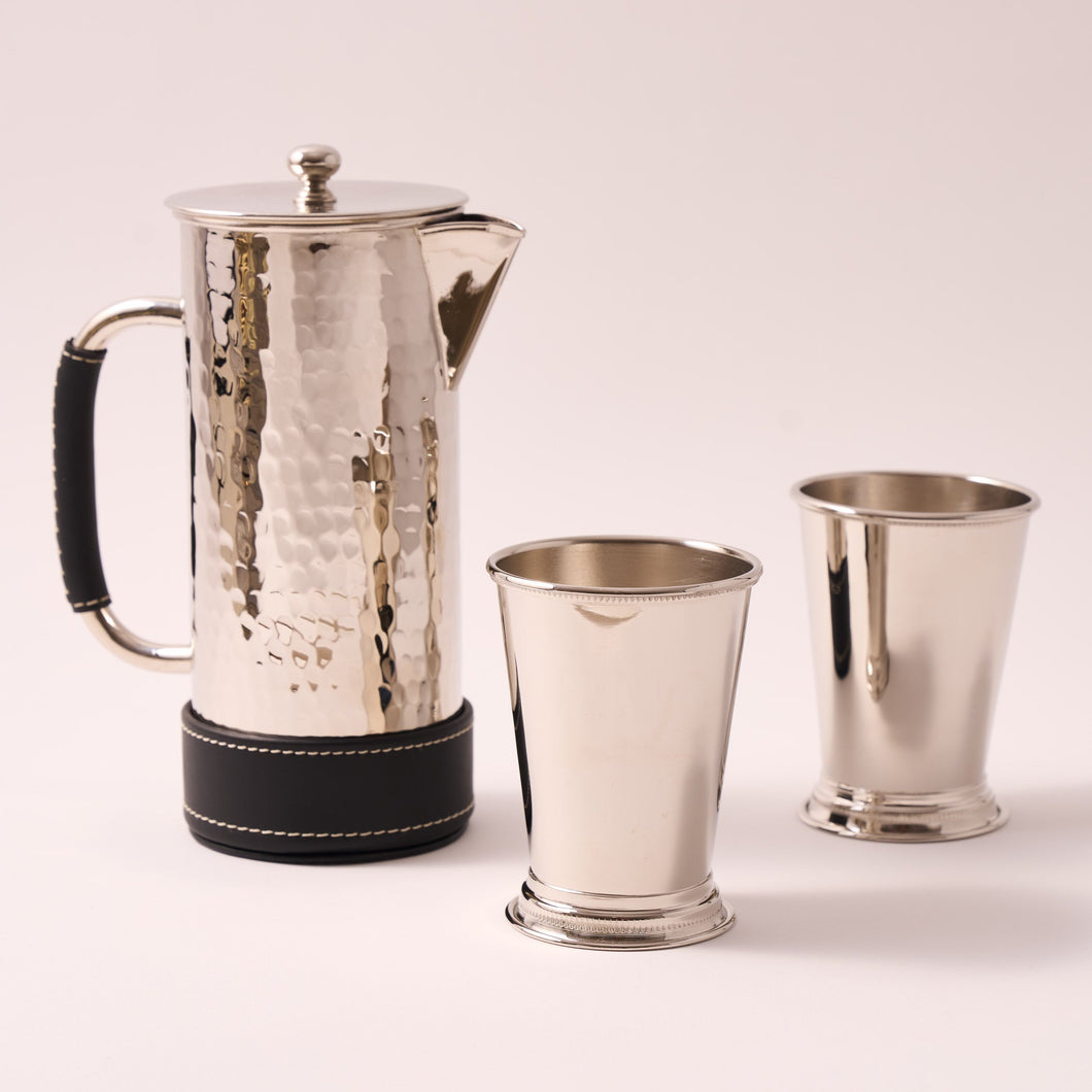 Elegant Nickel Jug Set